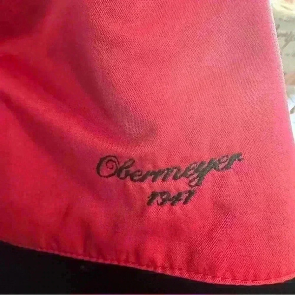 Obermeyer Anastasia Women's Reversible Ski Jacket Red and Black Fleece size 6 - Picture 9 of 11